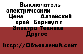 Выключатель электрический Wessen . › Цена ­ 30 - Алтайский край, Барнаул г. Электро-Техника » Другое   